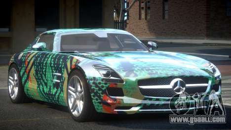 Mercedes-Benz SLS BS A-Style PJ1 for GTA 4
