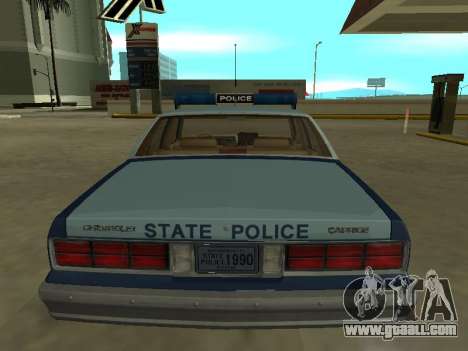 Chevrolet Caprice 1987 Massachusetts S Police for GTA San Andreas
