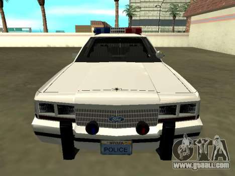 Ford LTD Crown Victoria 1991 Miami Dade M Police for GTA San Andreas
