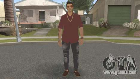 New Tommy Vercetti Casual V10 New Look Hair for GTA San Andreas