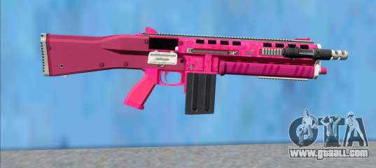 GTA V Vom Feuer Assault Shotgun Pink V12