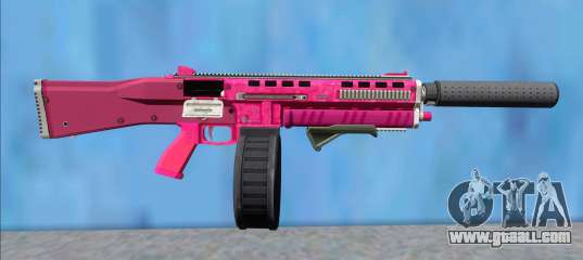 GTA V Vom Feuer Assault Shotgun Pink V3