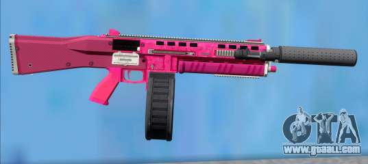 GTA V Vom Feuer Assault Shotgun Pink V1