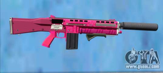 GTA V Vom Feuer Assault Shotgun Pink V4