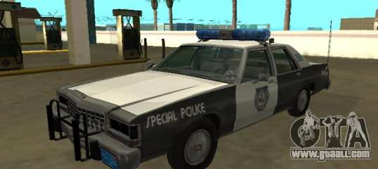 Ford LTD Crown Victoria 1987 Medford Spec Police