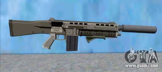 GTA V Vom Feuer Assault Shotgun Platinum V4 for GTA San Andreas