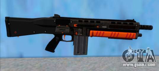 GTA V Vom Feuer Assault Shotgun Orange V15 for GTA San Andreas