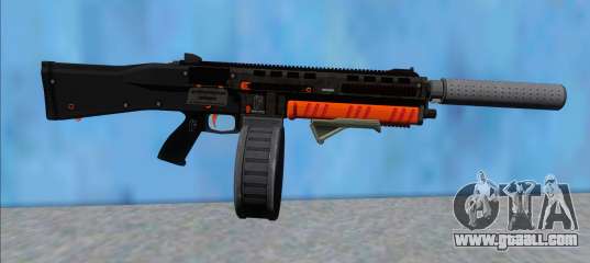 GTA V Vom Feuer Assault Shotgun Orange V3 for GTA San Andreas