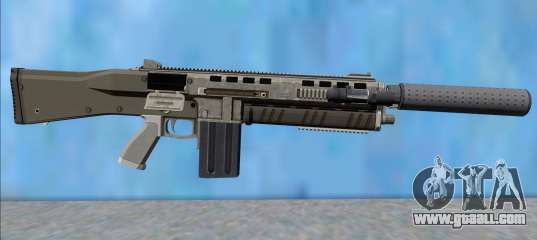 GTA V Vom Feuer Assault Shotgun Platinum V2 for GTA San Andreas