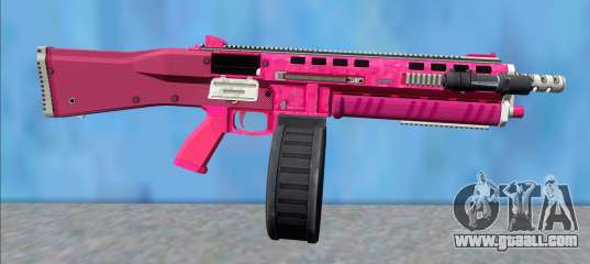 GTA V Vom Feuer Assault Shotgun Pink V11