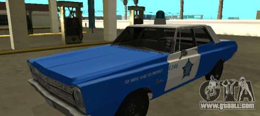 Plymouth Belvedere 4 door 1965 Chicago Police De