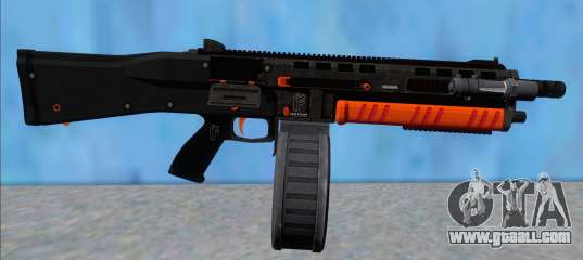 GTA V Vom Feuer Assault Shotgun Orange V11 for GTA San Andreas