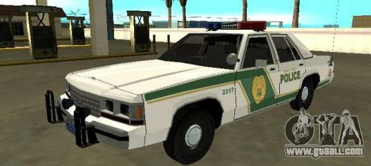Ford LTD Crown Victoria 1991 Miami Dade M Police
