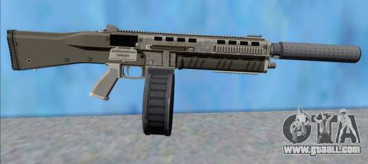 Gta V Vom Feuer Assault Shotgun Platinum V7 For Gta San Andreas