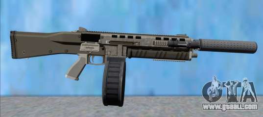 GTA V Vom Feuer Assault Shotgun Platinum V1 for GTA San Andreas