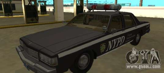 Chevrolet Caprice 1987 NYPD Auxiliary