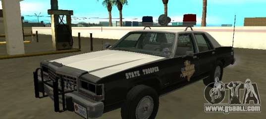 Ford LTD Crown Victoria 1987 Texas State Trooper