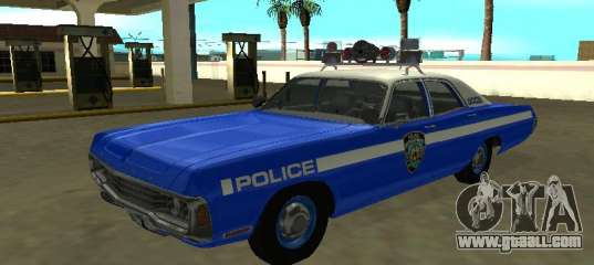 Dodge Polara 1972 New York Police Dept