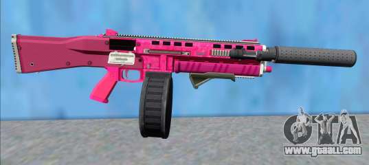 GTA V Vom Feuer Assault Shotgun Pink V13