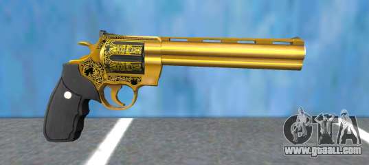 CSO2 Golden Anaconda Revolver