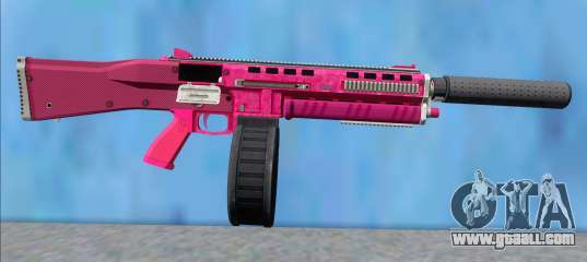 GTA V Vom Feuer Assault Shotgun Pink V7