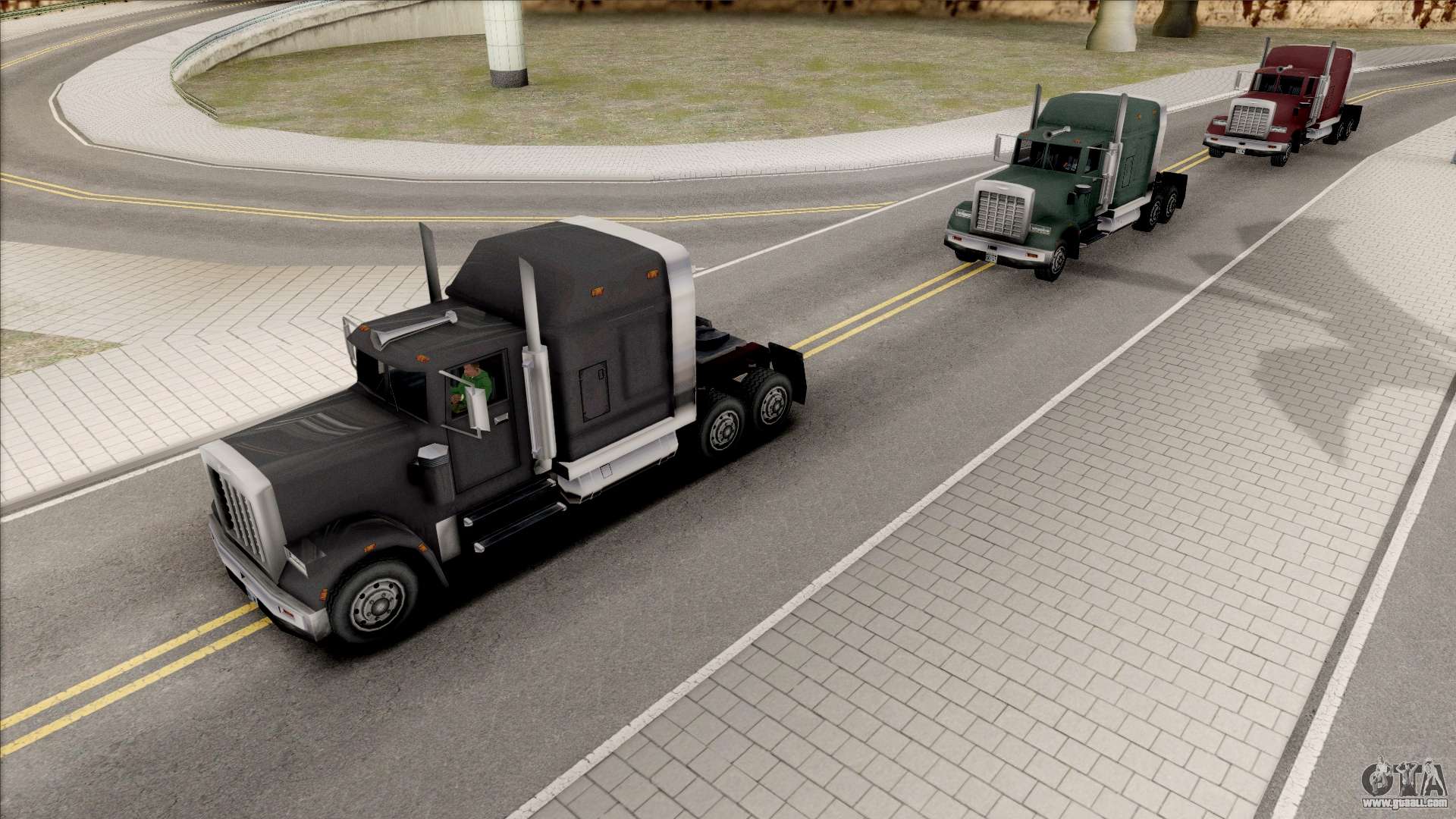 Vortex Convoy para GTA San Andreas