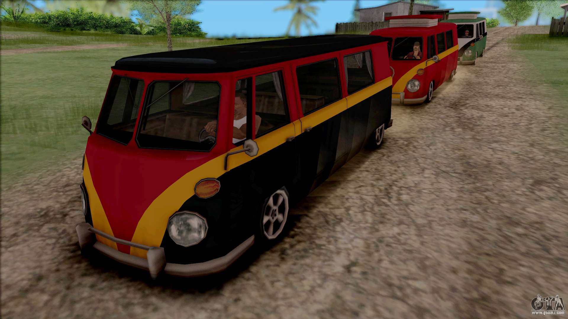 Vortex Convoy para GTA San Andreas