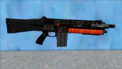 GTA V Vom Feuer Assault Shotgun Orange V12 for GTA San Andreas