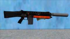 GTA V Vom Feuer Assault Shotgun Orange V4 for GTA San Andreas