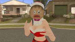 DOA Nyotengu Berry Burberry Christmas Special V3 for GTA San Andreas