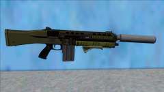 GTA V Vom Feuer Assault Shotgun Green V4 for GTA San Andreas
