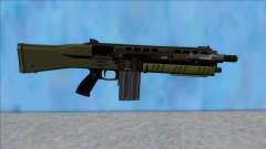 GTA V Vom Feuer Assault Shotgun Green V12 for GTA San Andreas