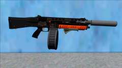GTA V Vom Feuer Assault Shotgun Orange V13 for GTA San Andreas