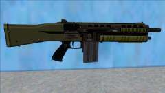 GTA V Vom Feuer Assault Shotgun Green V15 for GTA San Andreas