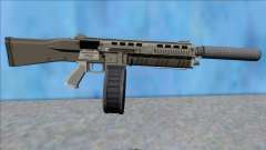 GTA V Vom Feuer Assault Shotgun Platinum V7 for GTA San Andreas