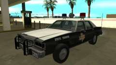 Ford LTD Crown Victoria 1987 Texas State Trooper for GTA San Andreas