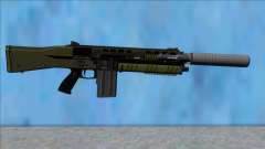 GTA V Vom Feuer Assault Shotgun Green V2 for GTA San Andreas