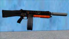 GTA V Vom Feuer Assault Shotgun Orange V7 for GTA San Andreas