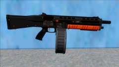 GTA V Vom Feuer Assault Shotgun Orange V14 for GTA San Andreas