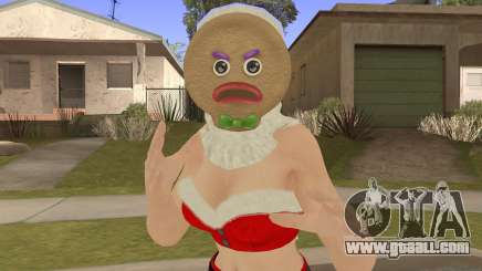 DOA Rachel Berry Burberry Christmas Special V3 for GTA San Andreas