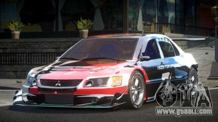 Mitsubishi Lancer Evolution IX SP-R PJ3 for GTA 4
