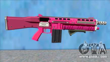 GTA V Vom Feuer Assault Shotgun Pink V10 for GTA San Andreas