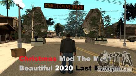 Christmas Mod The Most Beautiful 2020 LE for GTA San Andreas