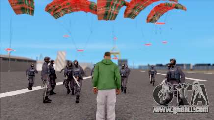 Paratroopers SWAT for GTA San Andreas