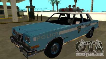 Dodge Diplomat 1987 New York Police Dept for GTA San Andreas