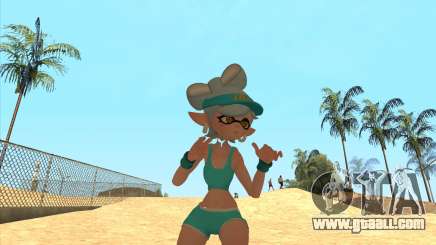 NSFW marie (Splatoon) for GTA San Andreas