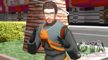 Gordon Freeman Redux from Half-Life 2 for GTA San Andreas