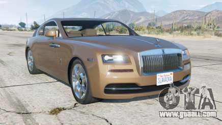 Rolls-Royce Wraith 2013 for GTA 5