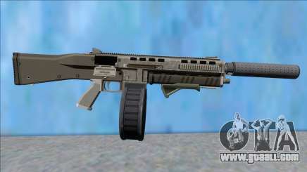 GTA V Vom Feuer Assault Shotgun Platinum V3 for GTA San Andreas