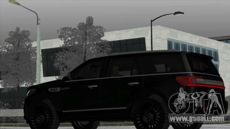 Lincoln Navigator Black Edition for GTA San Andreas